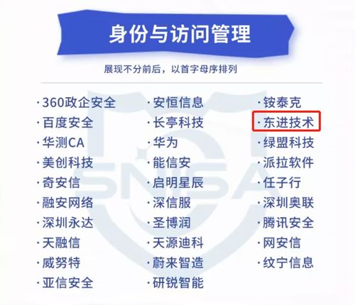 实力推荐 东进技术入选网络与信息安全产品推荐厂商细分全景图